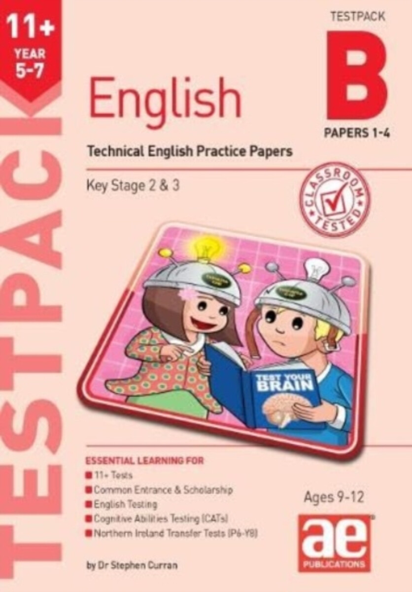 Kniha 11+ English Year 5-7 Testpack B Practice Papers 1-4
