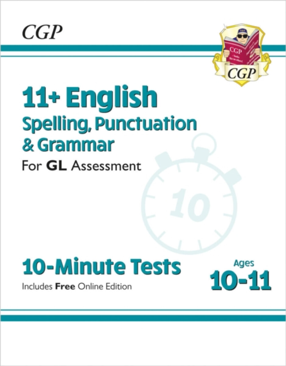Kniha 11+ GL 10-Minute Tests: English Spelling, Punctuation a Grammar - Ages 10-11 Book 1 (with Online Ed)