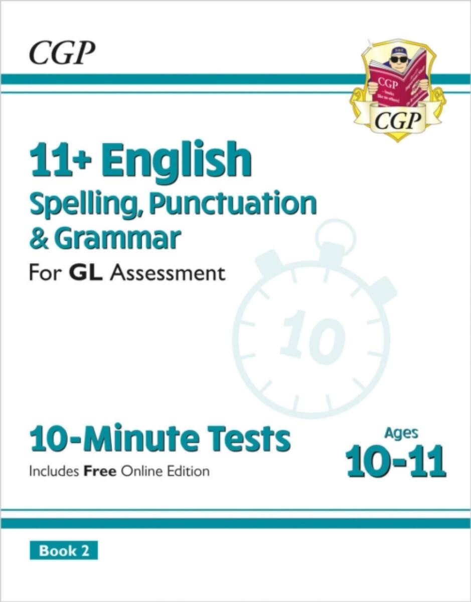 Kniha 11+ GL 10-Minute Tests: English Spelling, Punctuation a Grammar - Ages 10-11 Book 2 (with Online Ed)