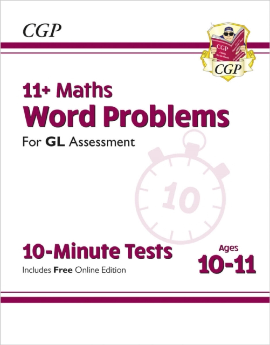 Kniha 11+ GL 10-Minute Tests: Maths Word Problems - Ages 10-11 Book 1 (with Online Edition)