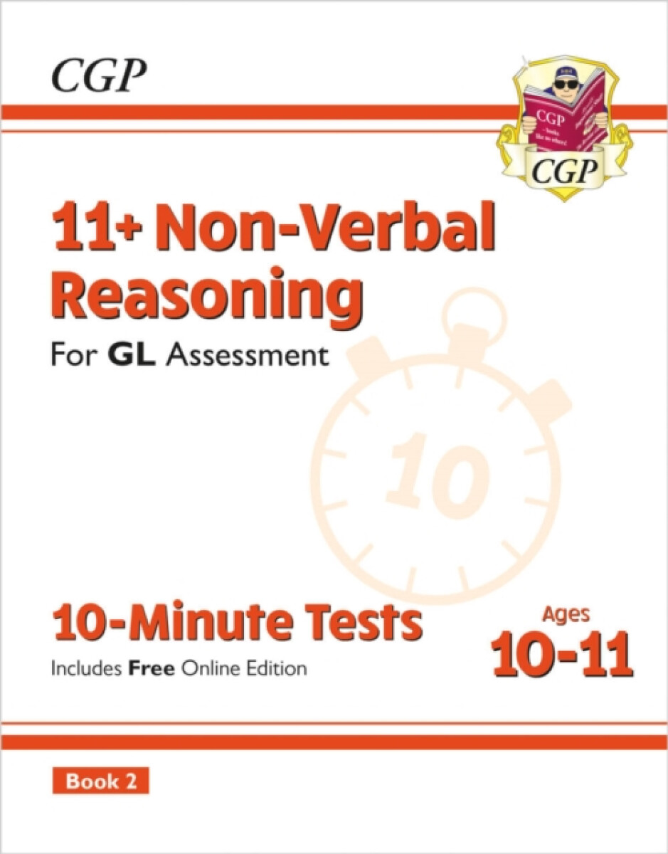 Kniha 11+ GL 10-Minute Tests: Non-Verbal Reasoning - Ages 10-11 Book 2 (with Online Edition)
