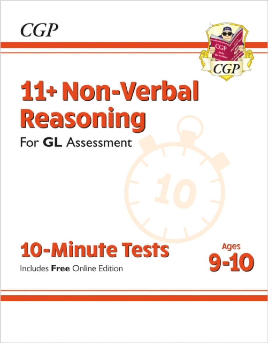 Kniha 11+ GL 10-Minute Tests: Non-Verbal Reasoning - Ages 9-10 (with Online Edition)