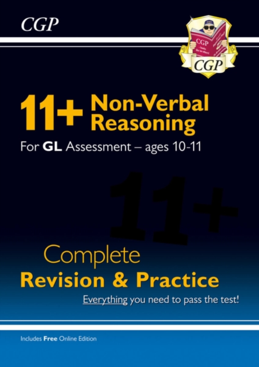 Kniha 11+ GL Non-Verbal Reasoning Complete Revision and Practice - Ages 10-11 (with Online Edition)