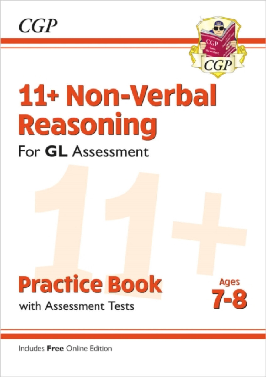 Kniha 11+ GL Non-Verbal Reasoning Practice Book a Assessment Tests - Ages 7-8 (with Online Edition)