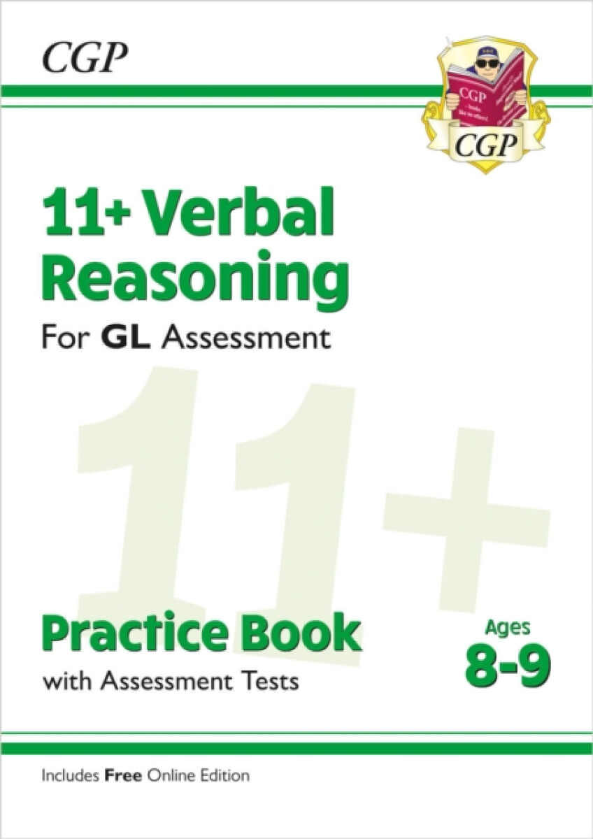 Kniha 11+ GL Verbal Reasoning Practice Book a Assessment Tests - Ages 8-9 (with Online Edition)