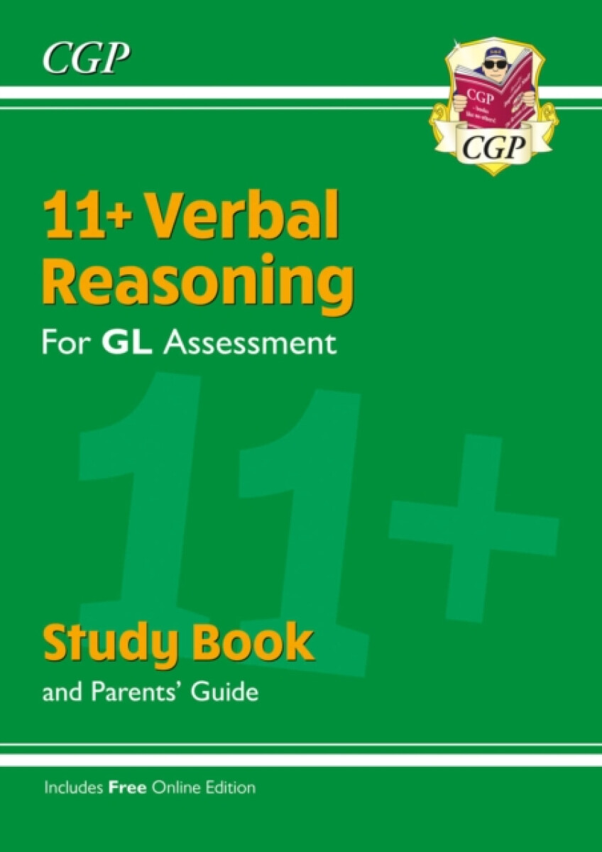 Kniha 11+ GL Verbal Reasoning Study Book (with Parents’ Guide a Online Edition)