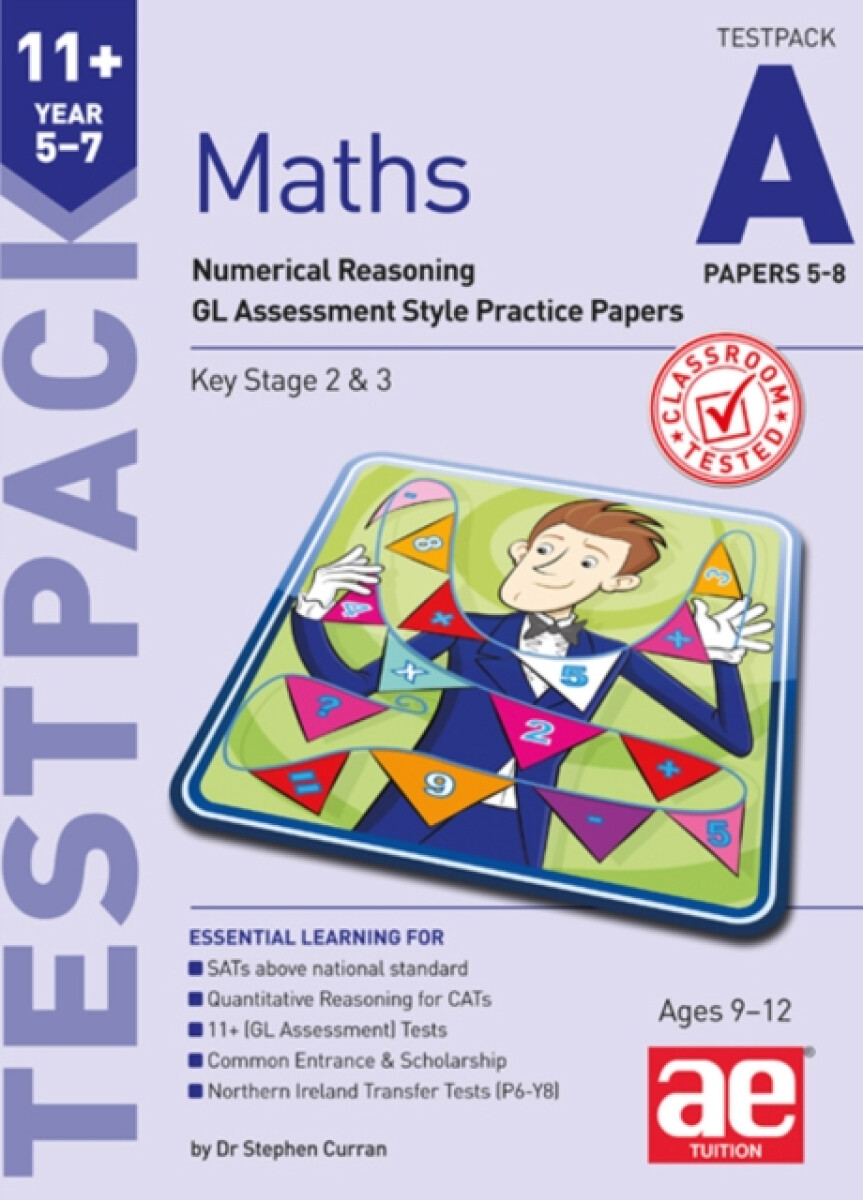 Kniha 11+ Maths Year 5-7 Testpack A Papers 5-8