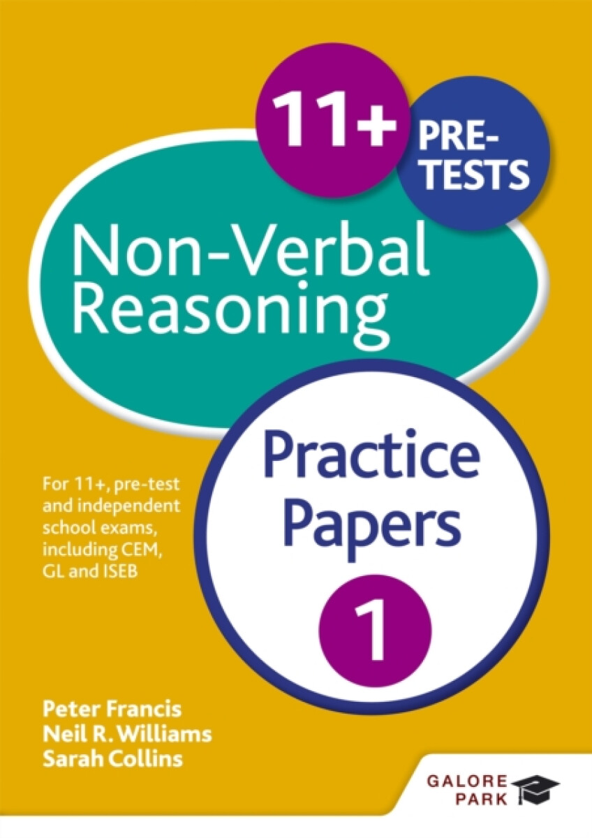 Kniha 11+ Non-Verbal Reasoning Practice Papers 1