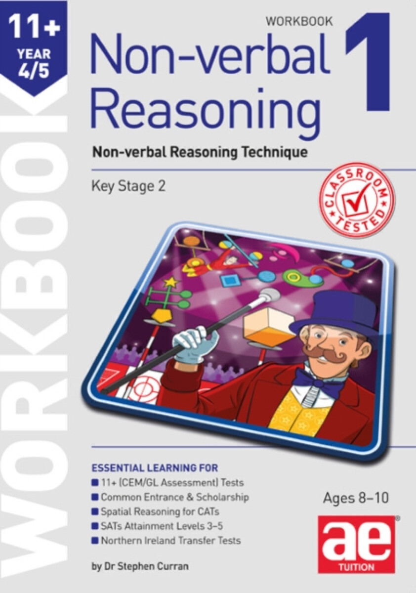 Kniha 11+ Non-verbal Reasoning Year 4/5 Workbook 1