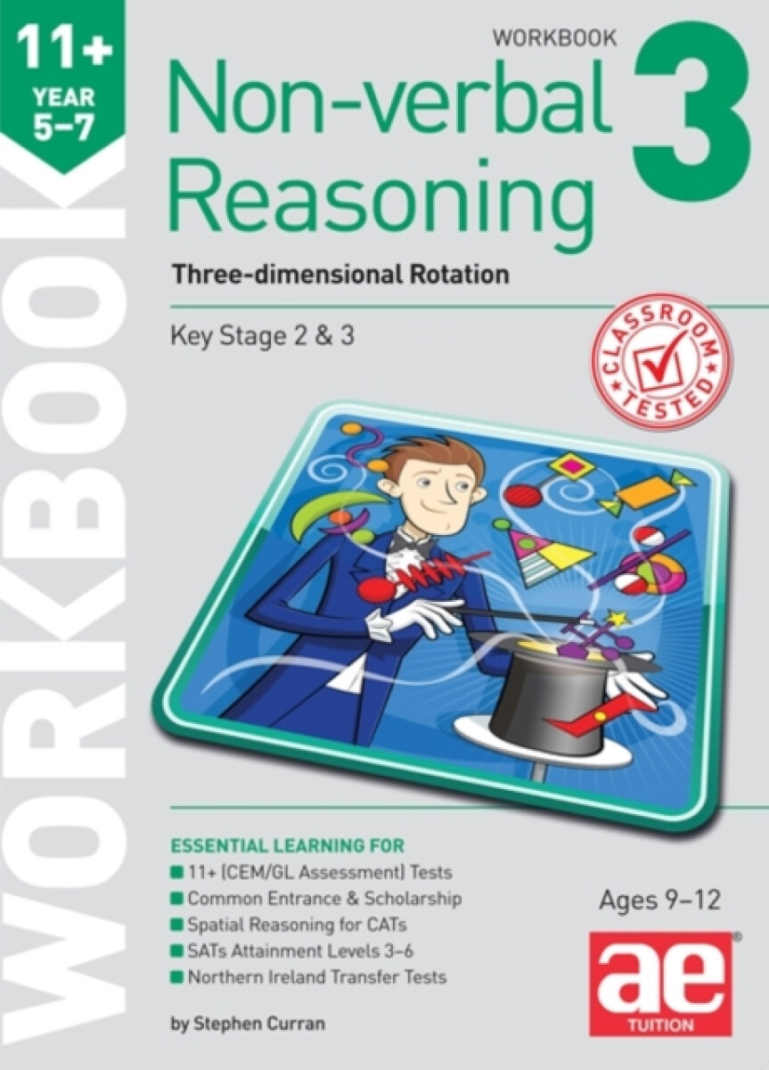 Kniha 11+ Non-verbal Reasoning Year 5-7 Workbook 3