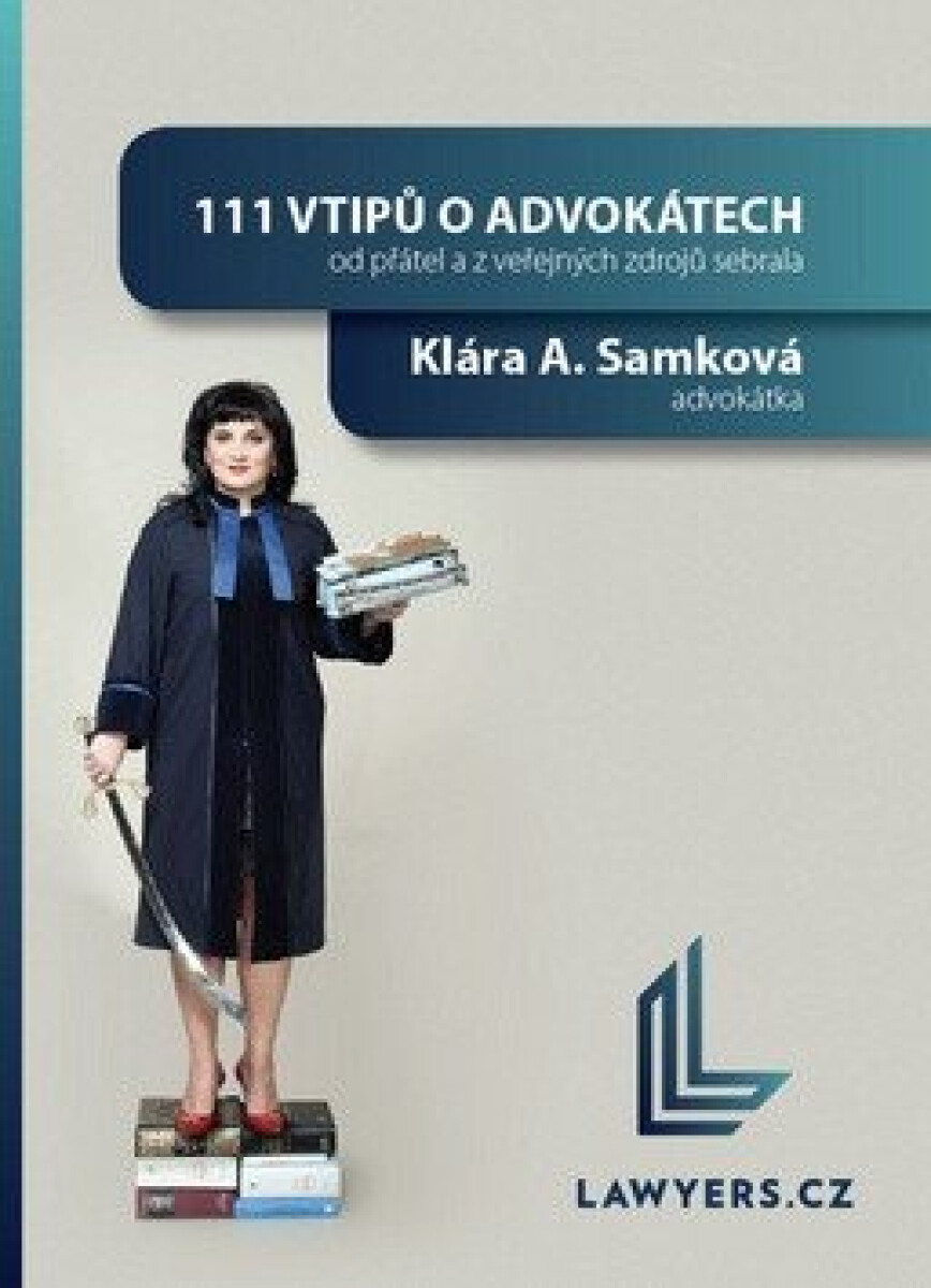 Kniha 111 vtipů o advokátech