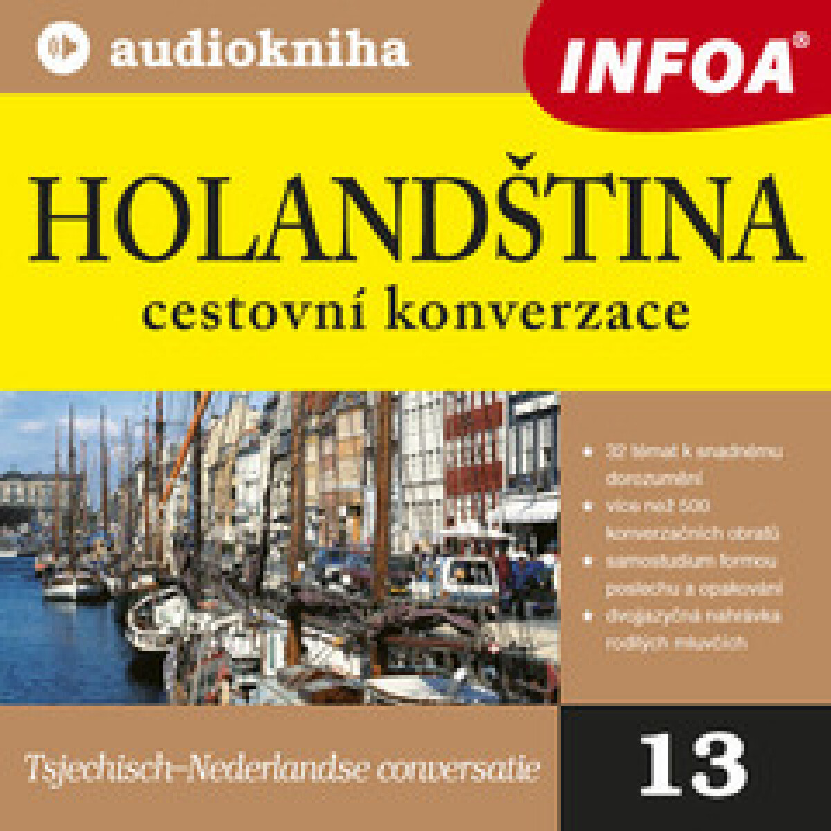 Levně 13. Nizozemština - cestovní konverzace - audiokniha