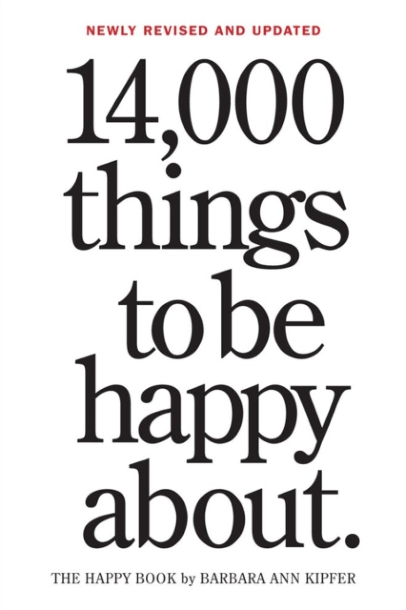 Kniha 14,000 Things to Be Happy About