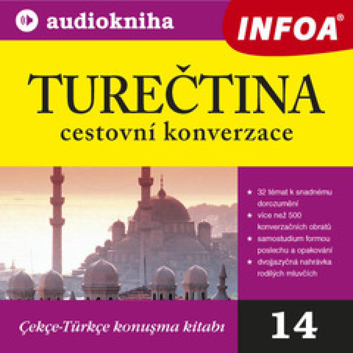 Levně 14. Turečtina - cestovní konverzace - audiokniha