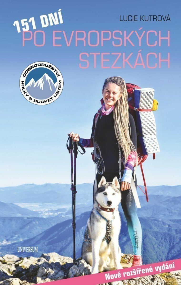 Kniha 151 dní po evropských stezkách