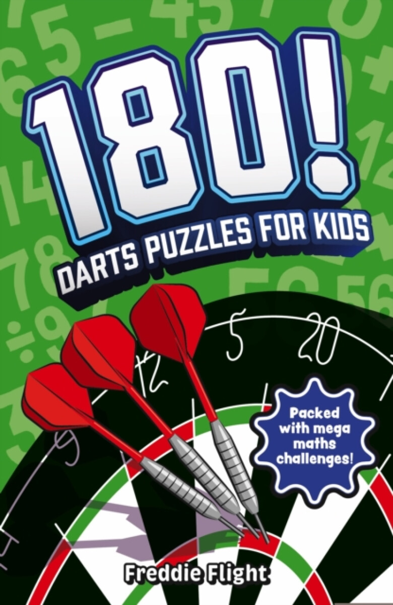 Kniha 180! Darts Puzzles for Kids