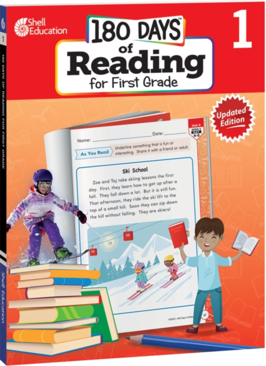 Kniha 180 Days(TM): Reading for First Grade, 2nd Edition