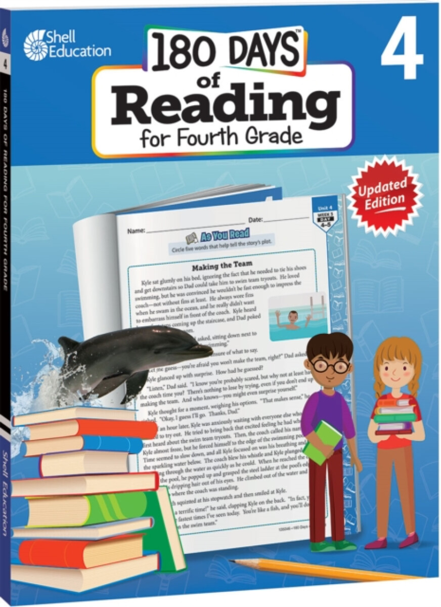 Kniha 180 Days(TM): Reading for Fourth Grade, 2nd Edition