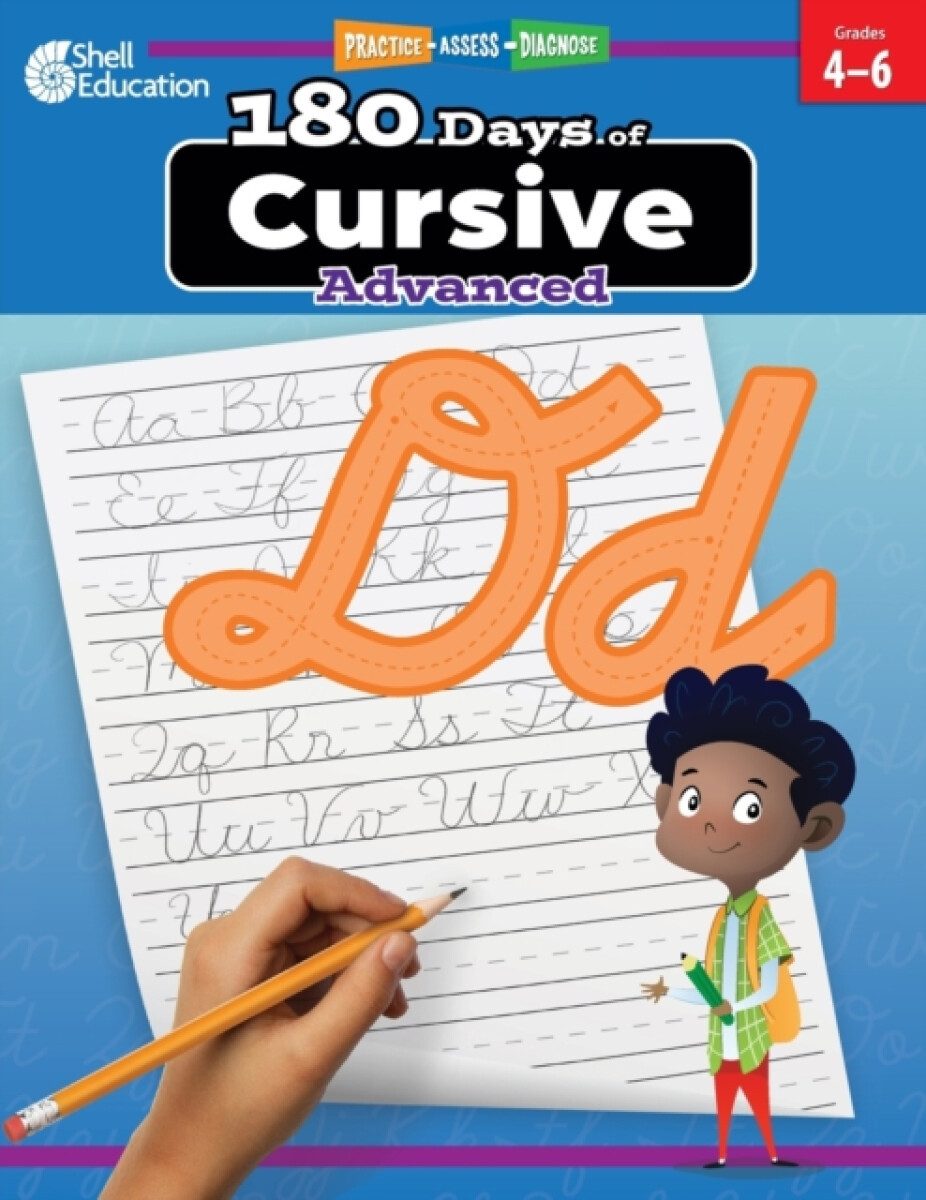Kniha 180 Days'™: Cursive: Advanced