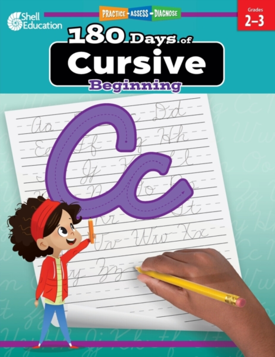 Kniha 180 Days'™: Cursive: Beginning