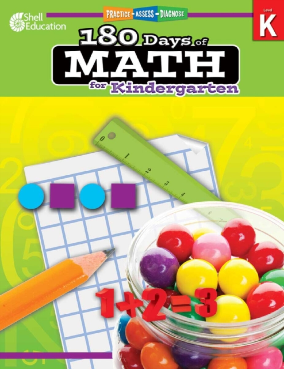 Kniha 180 Days of Math for Kindergarten