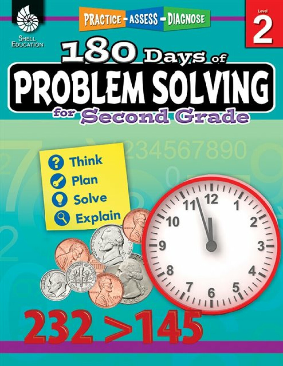 Kniha 180 Days of Problem Solving for Second Grade