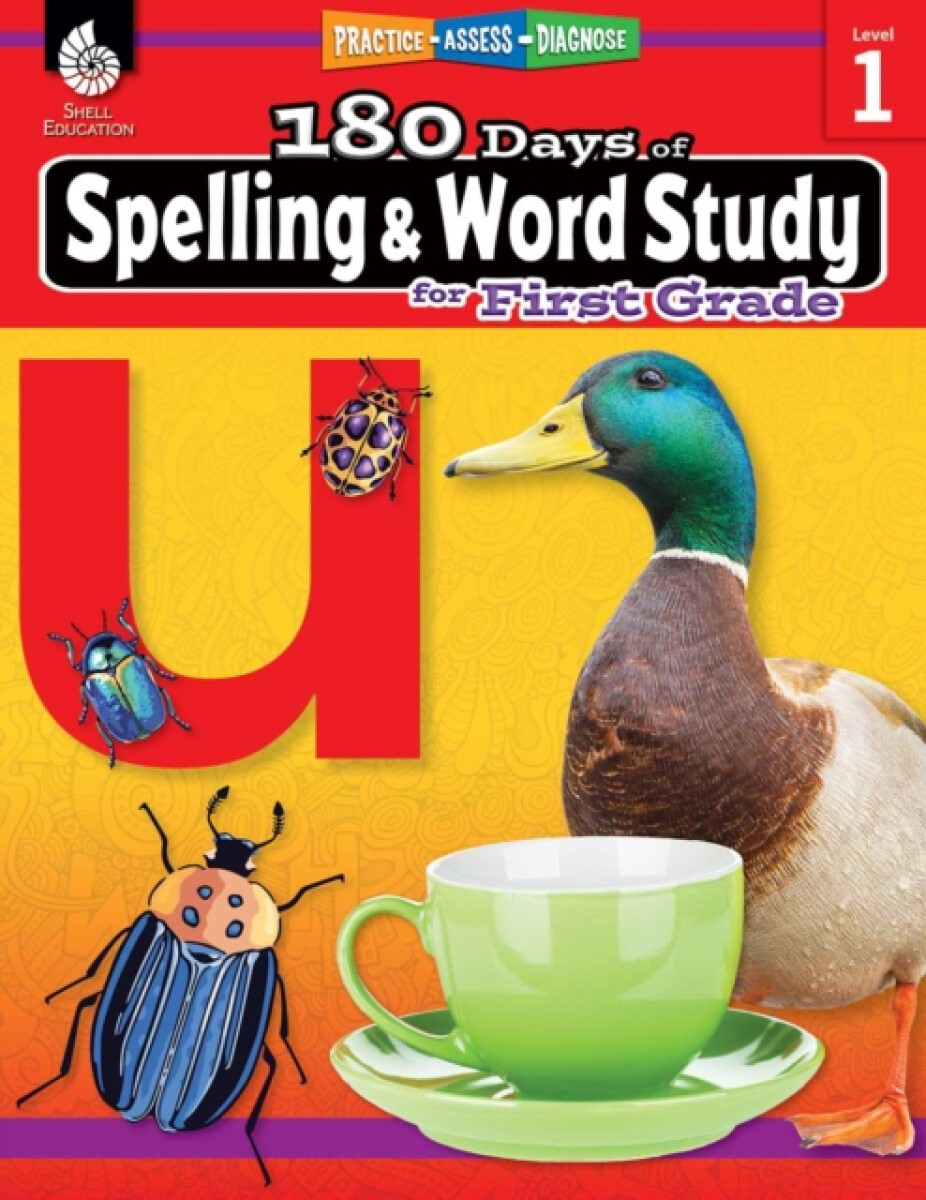 Kniha 180 Days™: Spelling and Word Study for First Grade