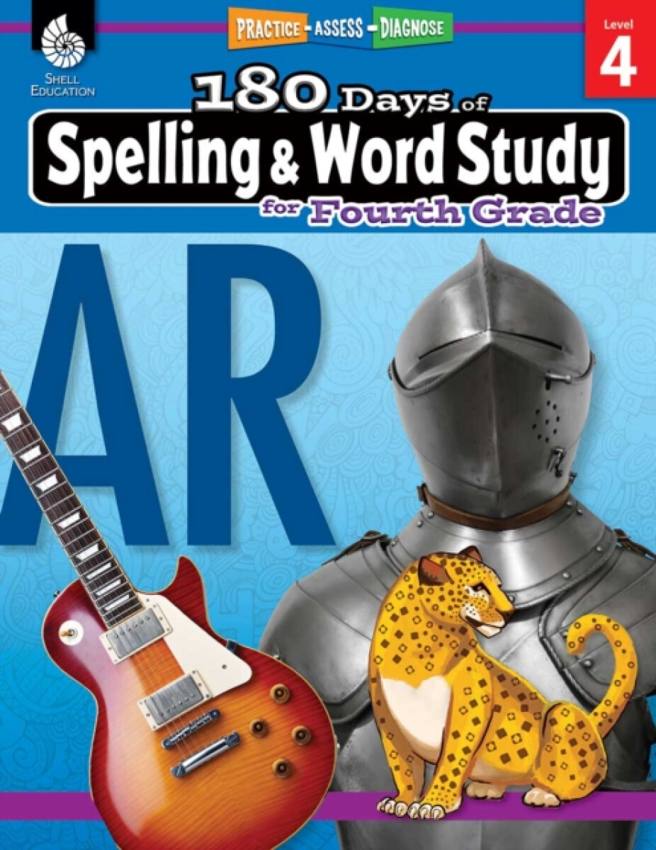 Kniha 180 Days™: Spelling and Word Study for Fourth Grade