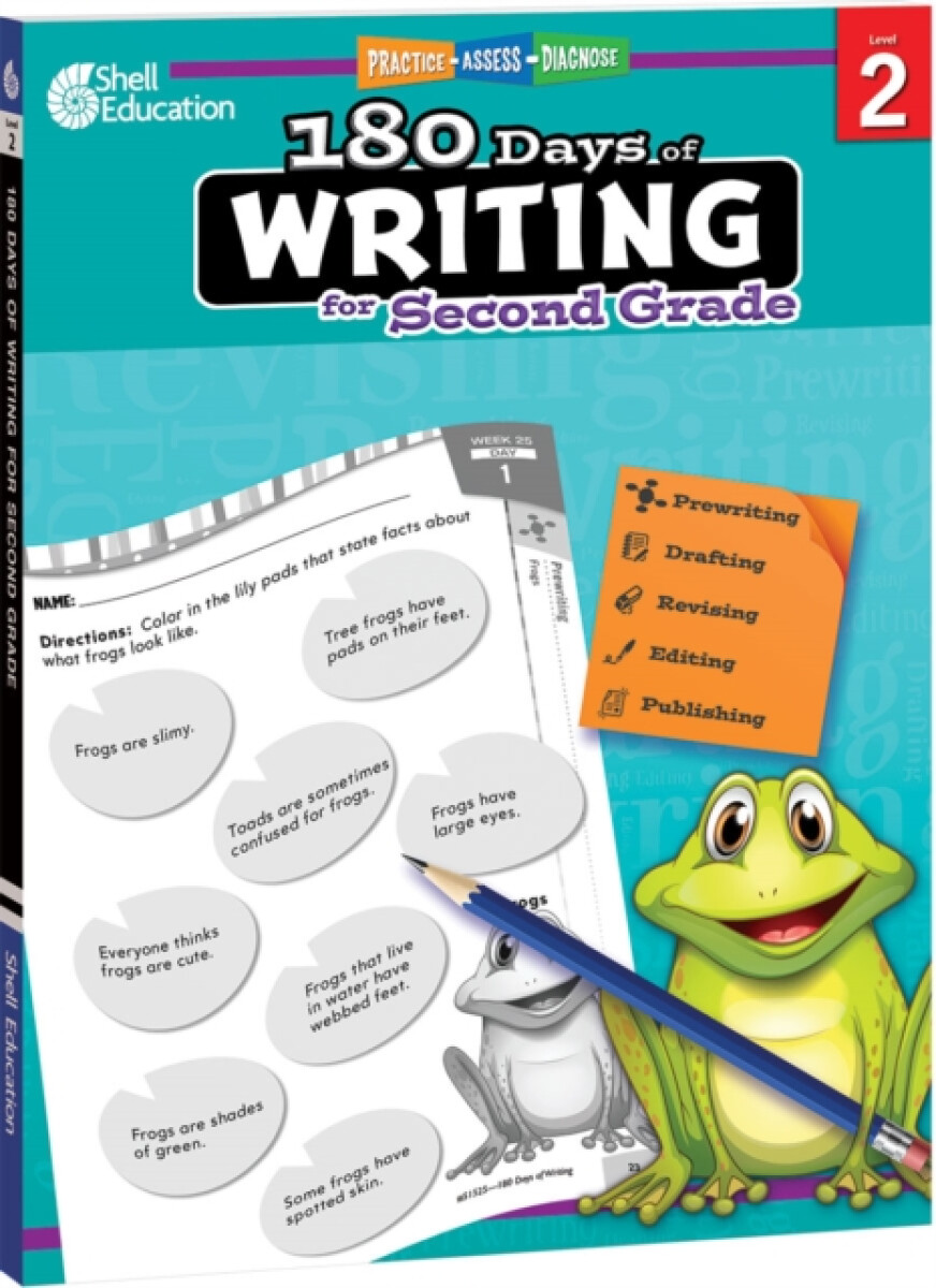 Kniha 180 Days of Writing for Second Grade