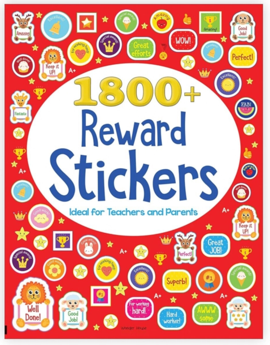 Kniha 1800+ Reward Stickers - Ideal For Teachers And Parents
