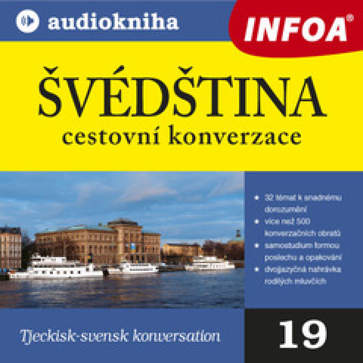Levně 19. Švédština - cestovní konverzace - audiokniha