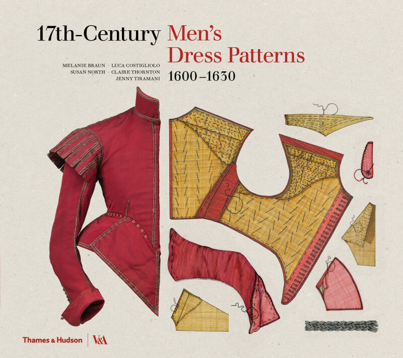 Kniha 17th-Century Men's Dress Patterns 1600