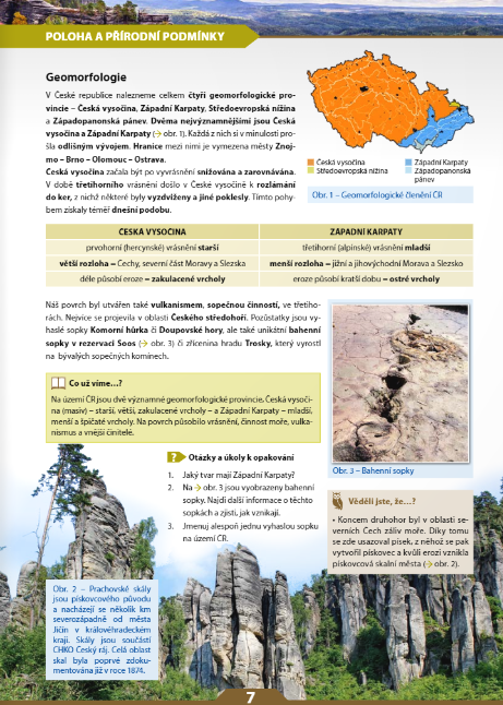 Hravý zeměpis 8 - Česká republika - učebnice (obrázek 3)