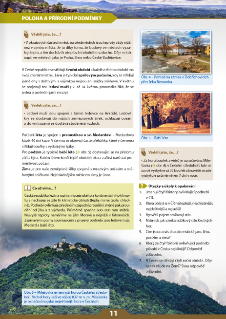 Hravý zeměpis 8 - Česká republika - učebnice (obrázek 5)