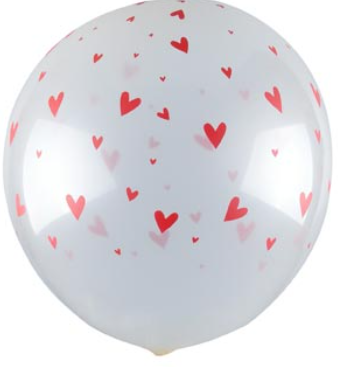 Balónek nafukovací 12ks sáček transparent potisk 30cm (obrázek 3)