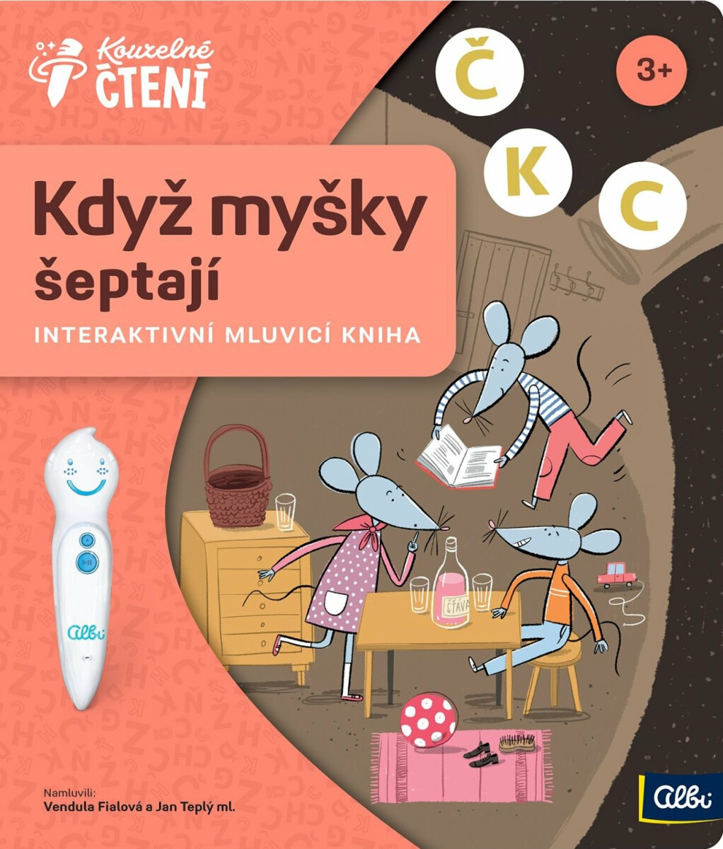 Kniha Když myšky šeptají - Kouzelné čtení Albi - Ester Stará