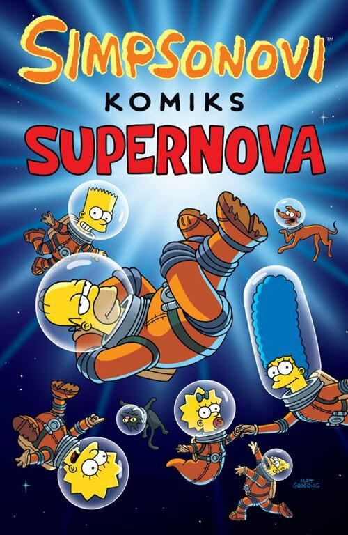 Kniha Simpsonovi: Supernova