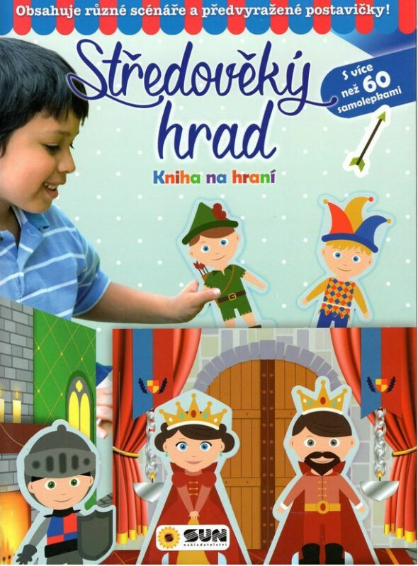 Kniha Středověký hrad - Kniha na hraní