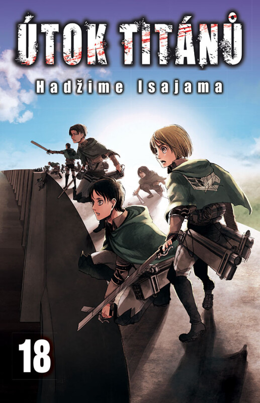Kniha Útok titánů 18