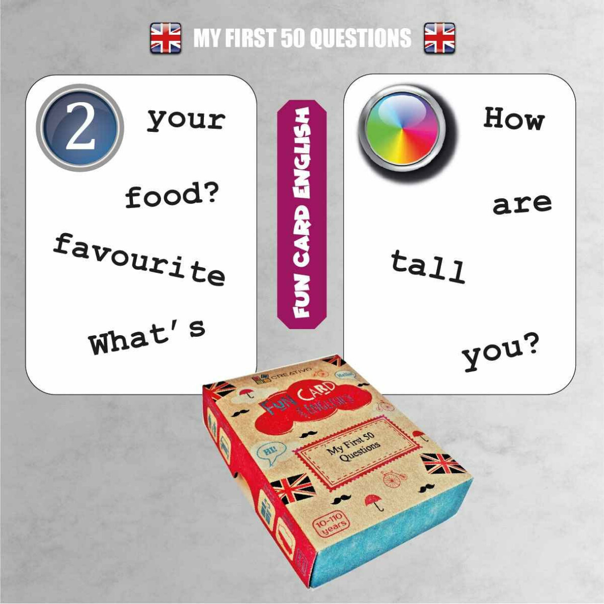 Fun Card English: My First 50 Question (obrázek 5)