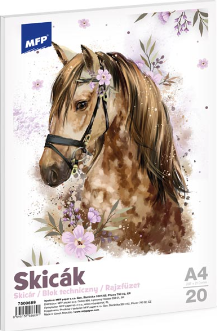 Skicák MFP A4/20 listů 170g (obrázek 3)