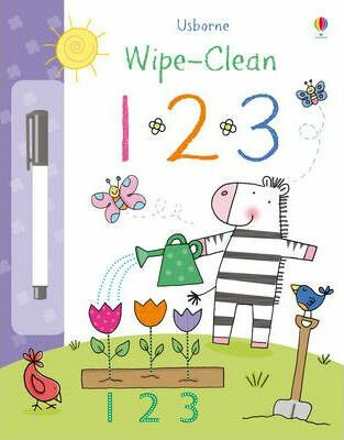 Kniha Wipe-Clean 123