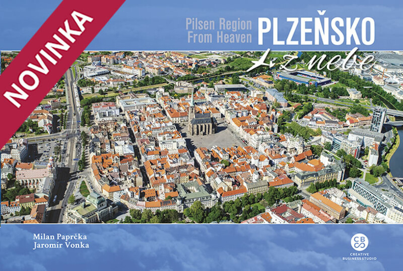 Kniha Plzeňsko z nebe