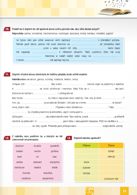 Hravá čeština 8 – Pracovní sešit – Marie Fišerová