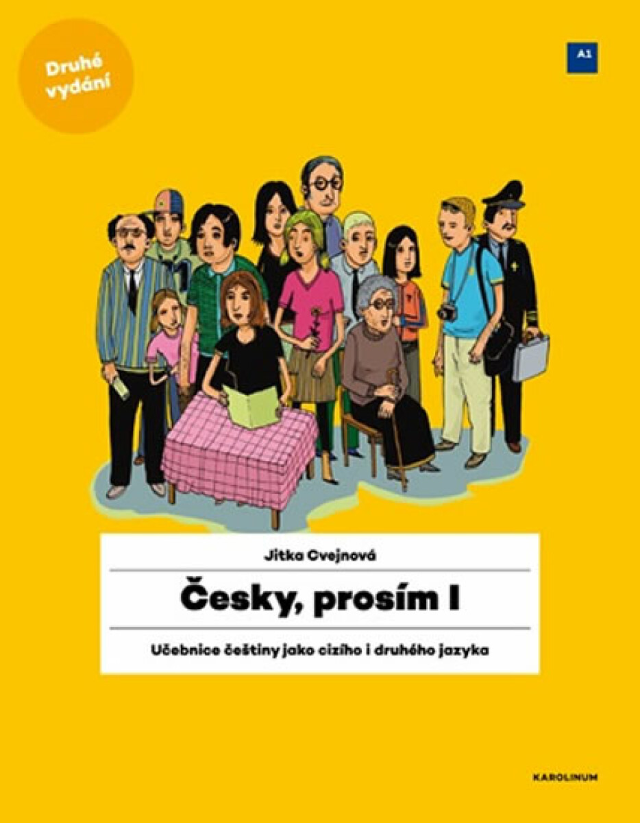 Kniha Česky, prosím I.