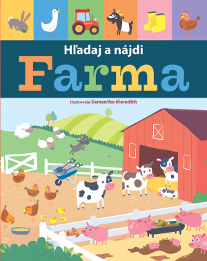 Kniha Hľadaj a nájdi Farma
