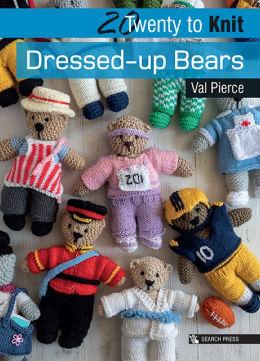 Kniha 20 to Knit: Dressed-up Bears