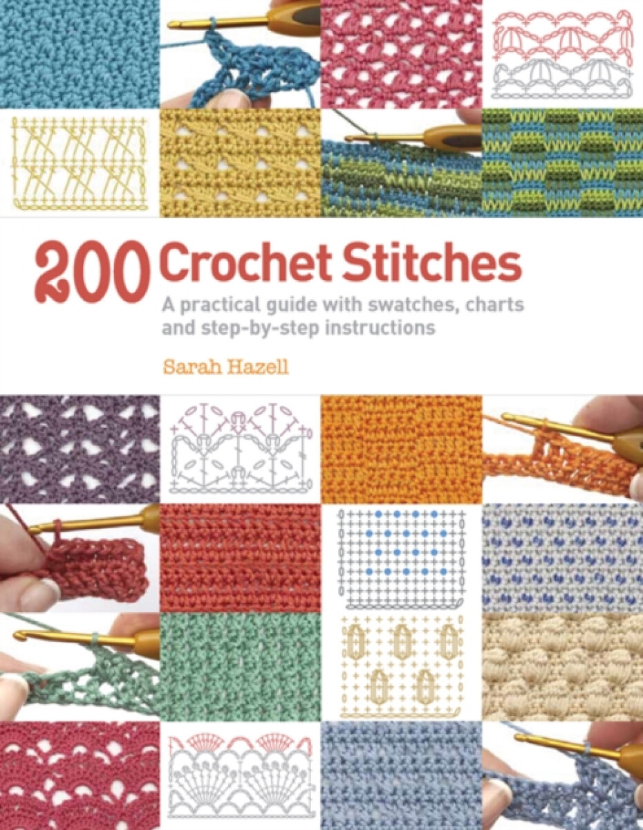 Kniha 200 Crochet Stitches