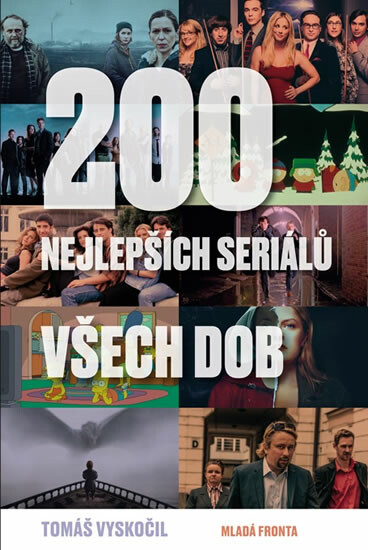 Kniha 200 nejlepších seriálů všech dob