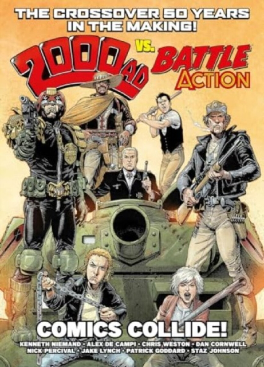 Kniha 2000 AD Vs Battle Action: Comics Collide!